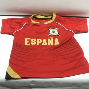Boys Espana Futbol Large Short Sleeve Shirt